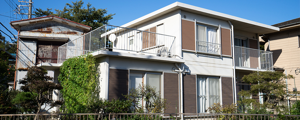 2.三島市にお住まいのF様が、「引き継いだ実家を妹と均等に相続する方法を見出だせた事例」